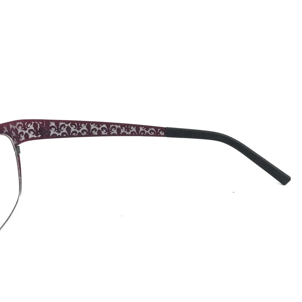 J.F. Rey Eyeglasses Frames JF2559 7777 Purple Matte Fleur De Lis 53-16-132